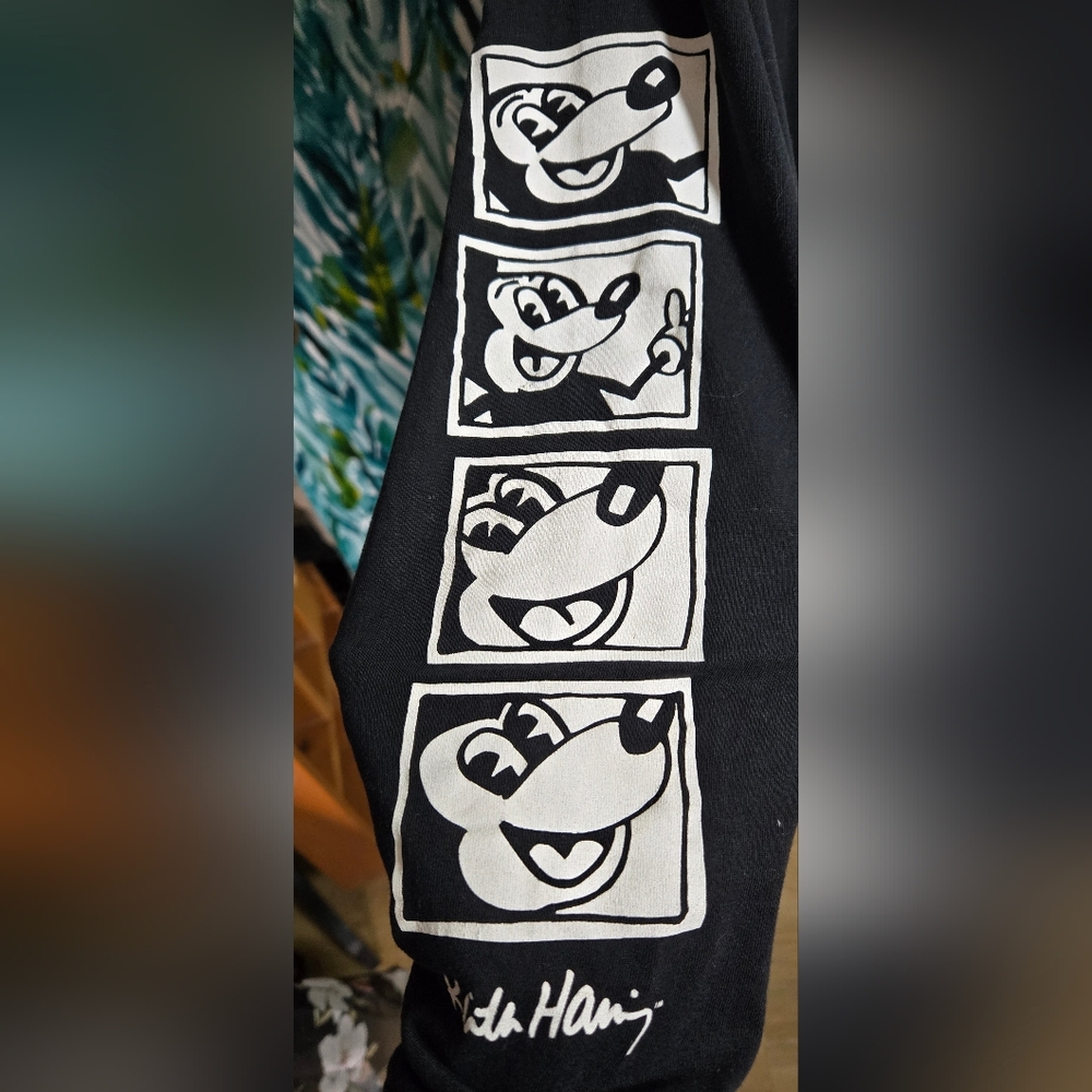 Stance x Disney Mickey Mouse Keith Haring Longsleeve T Shirt - Picture 5 of 8
